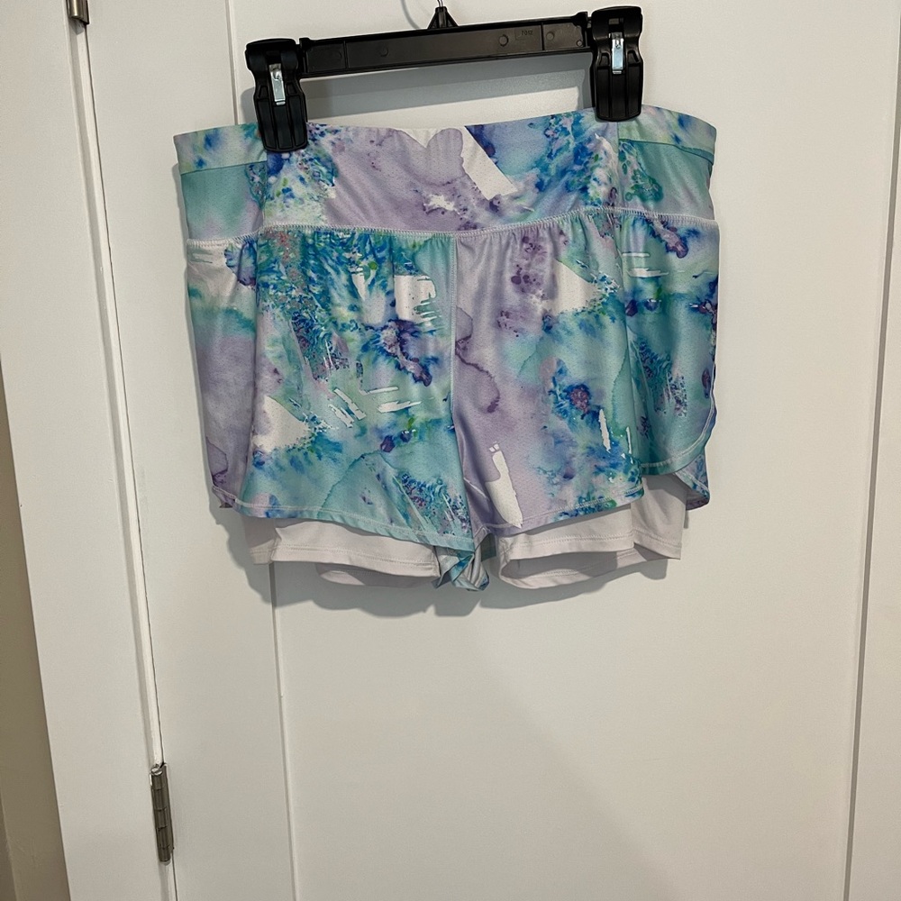 Women's Multicolor Athletic Shorts